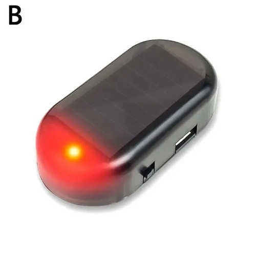 Solar power car led fake - power,