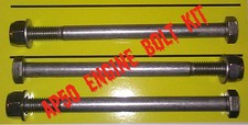 1970's era Suzuki AP50 Stainless Engine Bolts and nuts (set of 3)