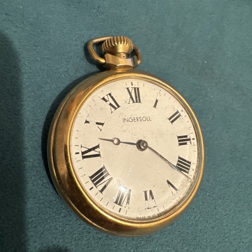 Vintage ingersoll pocket watch - vintage,