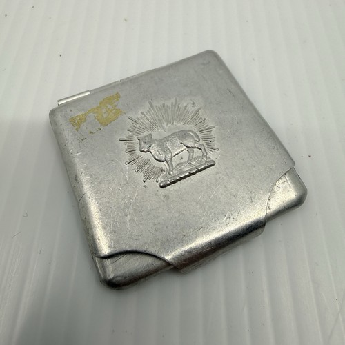 Vintage aluminium vesta match - aluminium,