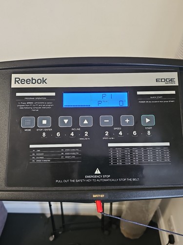 Reebok edge foldable treadmill - reebok,
