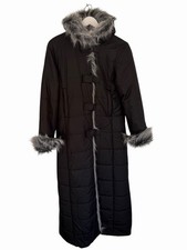 Vintage Y2K Afghan Coat Long