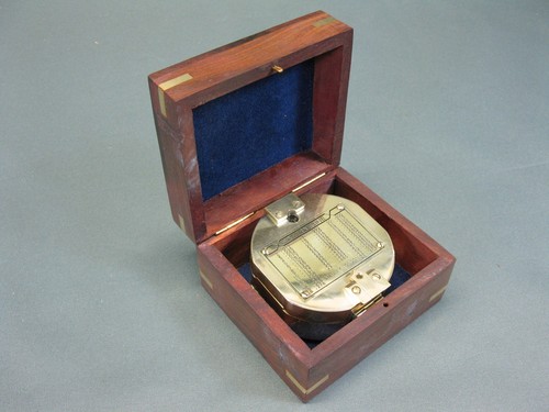 Brass compass ship - 75, mm
