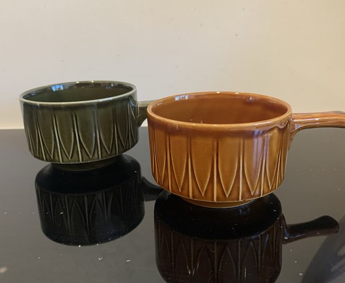 Two tams mcm soup bowls - soup, with
