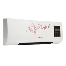 Electric Heater Space Heater Fan 2000W Wall Mount Remote Control Touch Disp