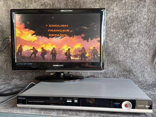 Philips dvdr 3455h hdd - &, dvd