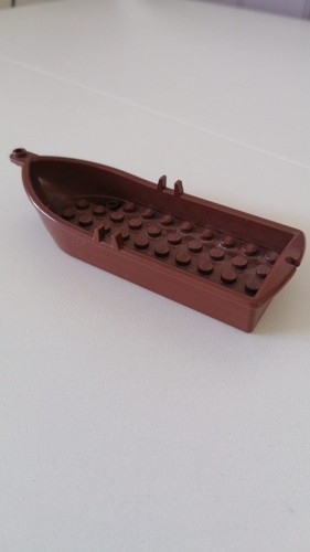 Lego rowing boat with oar - lego,