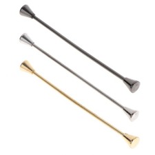 Men Shirt Pins Tie Clip Collar Clasp Luxury Business Wedding Brooch Bar Ornament