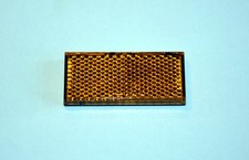 Mini Side Reflector Orange Yellow Reflector Pendant Right Angular