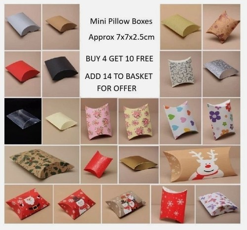 Mini pillow favour gift box - pillow,