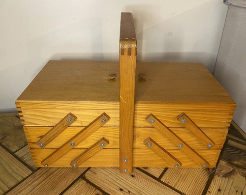 Vintage wooden mid - mid, 3