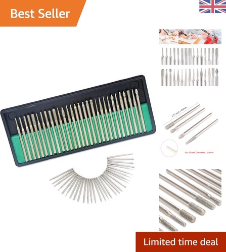 30pcs diamond coated burr - diamond,