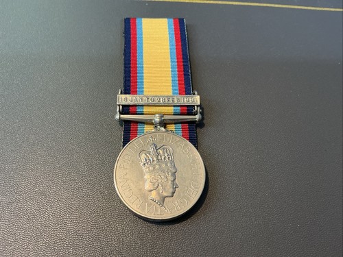 Gulf war medal - war, tpr
