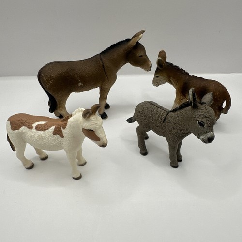 Schleich donkey bundle - donkey, zoo