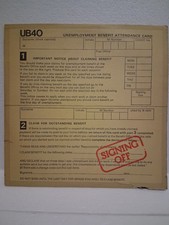 UB40 - Signing Off, LP