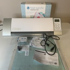 Silhouette Cameo Desktop Craft Cutting Machine W/ Accessories TESTED WORKS