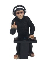 Rude DJ Monkey Ornament Cheeky