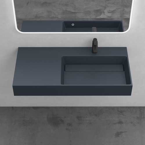 Bathroom basin sink stone - bathroom,