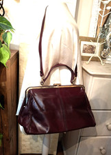 Vintage ITALIAN Real LEATHER