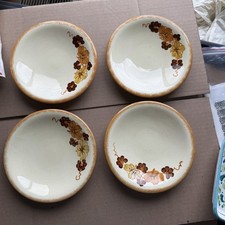 Vintage set of 4 Meissen