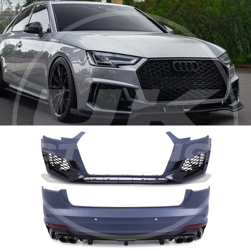 Primed front rear bumper rs4 - primed,