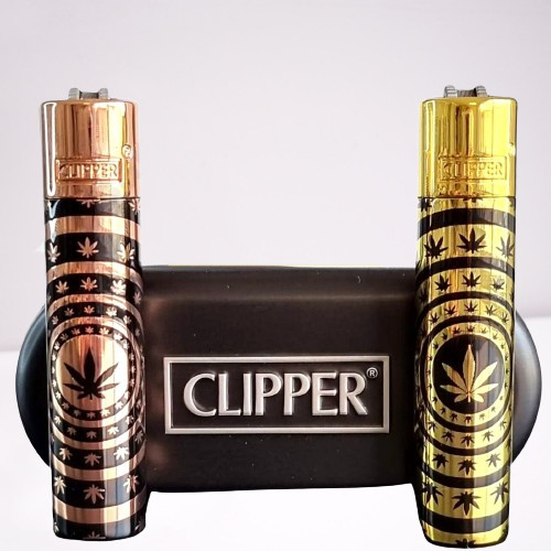 Metal clipper lighter rose - metal,