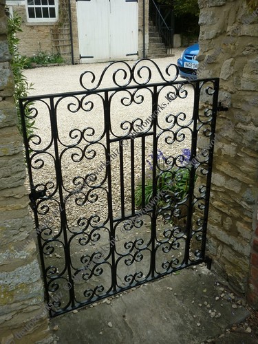 Marlborough metal garden gate - garden,