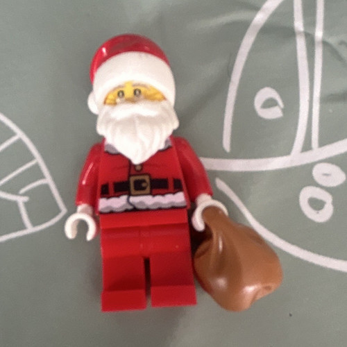 Lego santa claus plastic - santa,