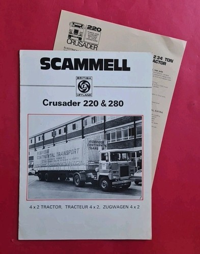 Scammell crusader 220 - scammell,