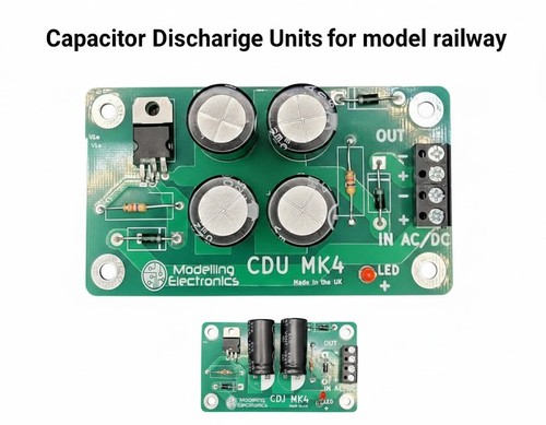 Model railway cdu - railway, capacitor