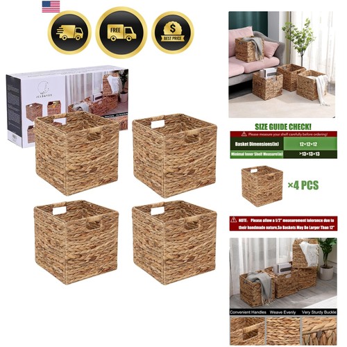 12x12in storage baskets set - set, of