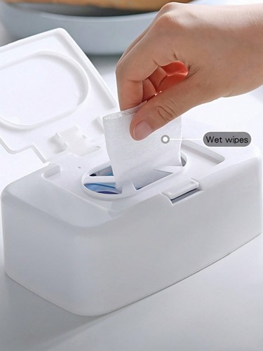 Portable wet wipe - wipe, dispenser