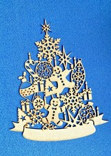 Wooden MDF Christmas Tree