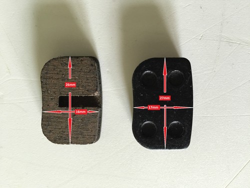 Mini buggy brake pads - buggy,