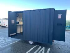 14ft WELFARE UNIT WITH GENERATOR - GROUNDHOG - HIAB TRANSPORT ARRANGED 