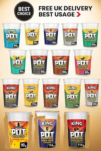 Pot noodles instant - noodles,