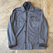 G-Star Raw Men’s Shirt Shacket XL Overshirt Full Zip Marshall Grey/Blue