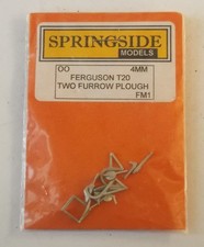 Springside Models OO - 2-Furrow Plough for Ferguson TE20 tractor - 1/76 - Sealed