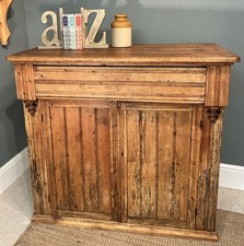 Rustic Antique Pine Cupboard /