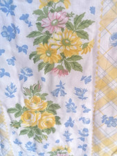 Laura Ashley Annabelle vintage curtains each 58"d x 47"w