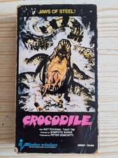 Crocodile Pre Cert VHS Video