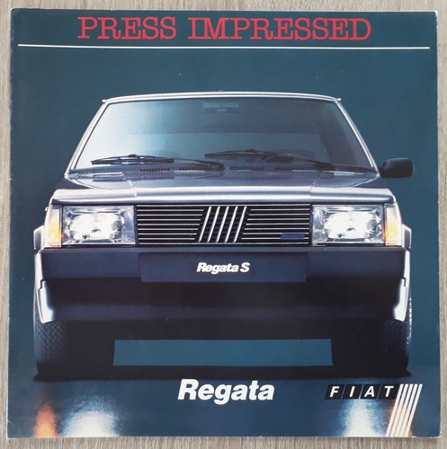 Fiat regata press - press, comments