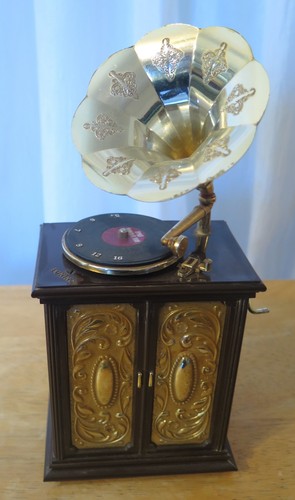 Vintage antique gramophone - antique,