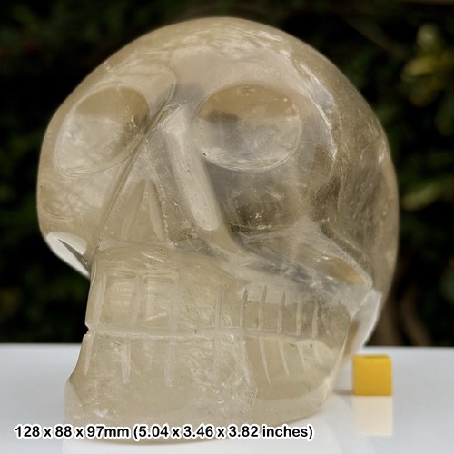 Quartz crystal skull inch - quartz,