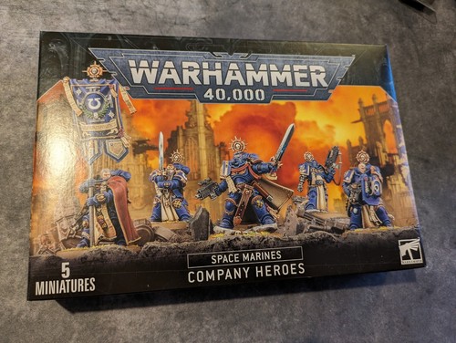 Space marine company - marine, heroes
