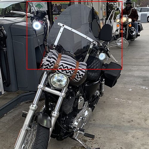 X16 smoke windshield - 18"x16",