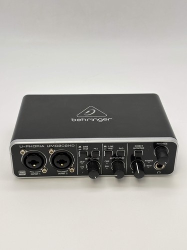 Behringer phoria umc202hd - behringer,