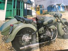 SUNBEAM S7 SIDECAR OUTFIT COMBINATION MOTORCYCLE ARTICLE