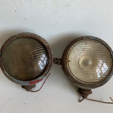 Pair of Original Ferguson TE-20 Headlamps Genuine 'Fergie’ Original Headlights