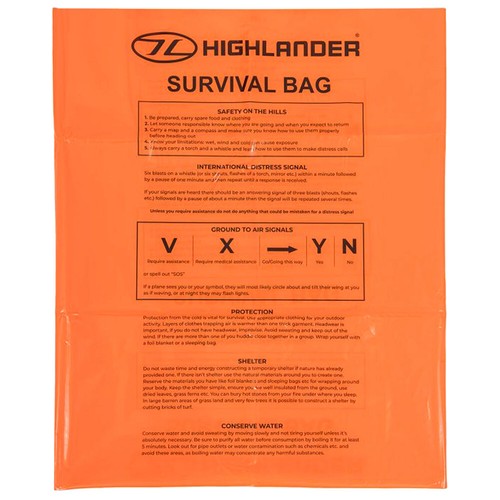 Large 180x90cm survival - large,